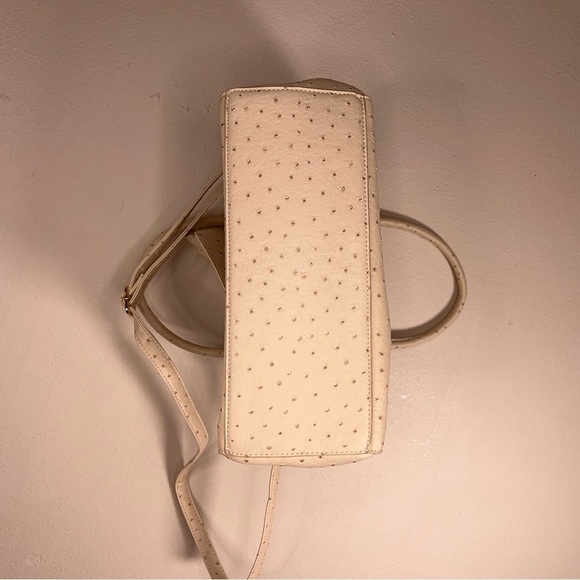 NWT GROSSI PASTEL PINK IVORY BOW PURSE NEW CONVERTIBLE HANDLE - Picture 10 of 10